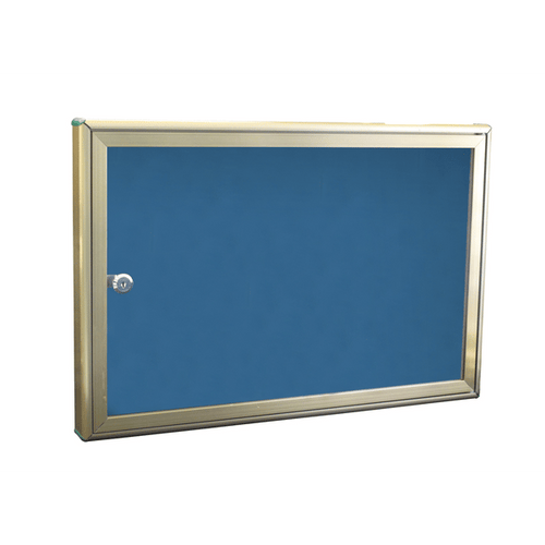 Bacheca Porta Avvisi Ideal Star In Alluminio Cm 55X37X5 (Per 2 Fogli A4 O 1 Foglio A3) - Ideal Star