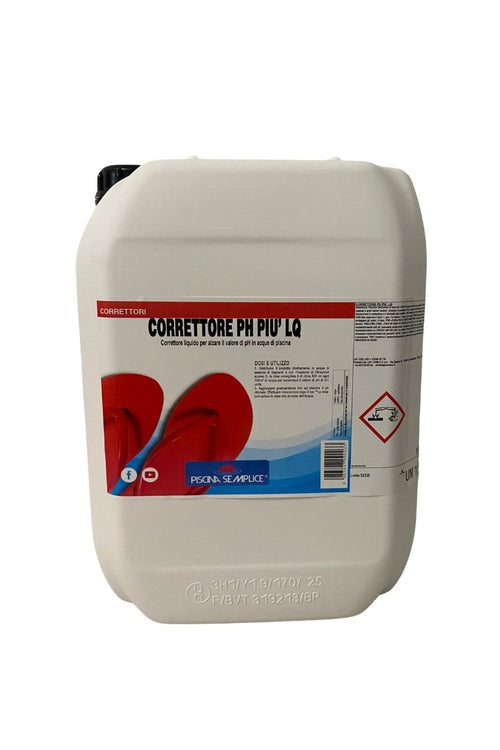 Regolatore Ph Piu X Piscina Liquido Lt 5 Piscina Semplice