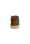 TIMBERLAND Scarpe Uomo Timberland Hookset Low Lace Sneaker Dark Green Canvas da uomo