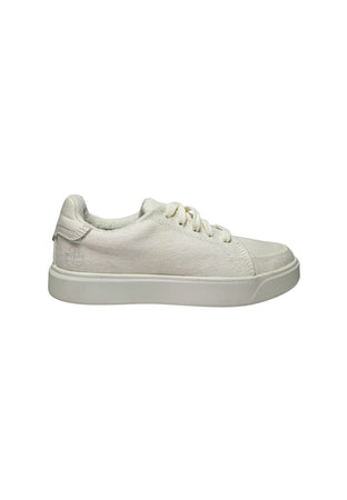 TIMBERLAND Scarpe Donna Timberland Emerson Street Low Lace Sneaker White Canvas da donna