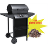 Barbecue A Gas Due Fuochi Ideal Star 'Matera' Con 2,5 Kg Di Pietra Lavica - Ideal Star
