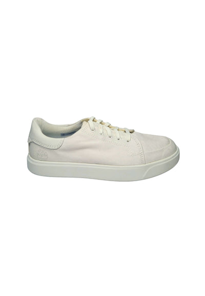 TIMBERLAND Scarpe Uomo Timberland Emerson Street Low Lace Sneaker White Canvas da uomo