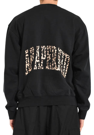 APAPERKID FELPA stampa Donna dietro da donna