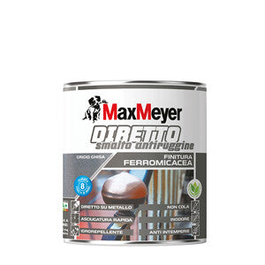 Max Diretto Antirug Acqua Ferr Nero Grafite 0,750 L- 4,0 Pz