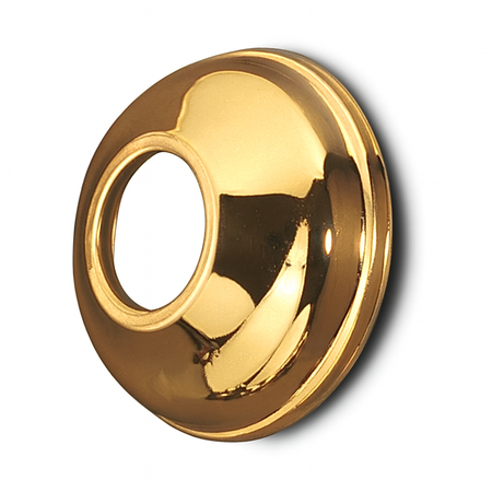 Rosone In Ottone Per Wc Diam. 76 Mm- Foro 32 Mm - Dorato- Debor- Pezzi 1