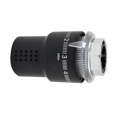 Testa Termostatica Domus Con Sensore A Liquido- Nero M30 X 1,5- Sr- Pezzi 1