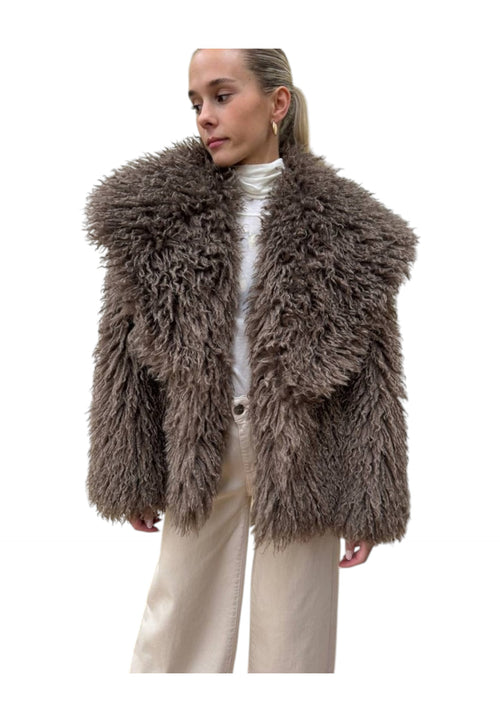 ANNARITAN pelliccia Donna AnnaritaN f948ybfe602 mongolia da donna