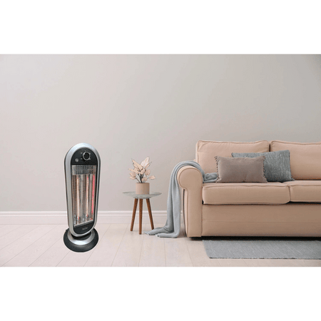 Stufa Al Carbonio Oscillante 1000 Watt - Ideal Star