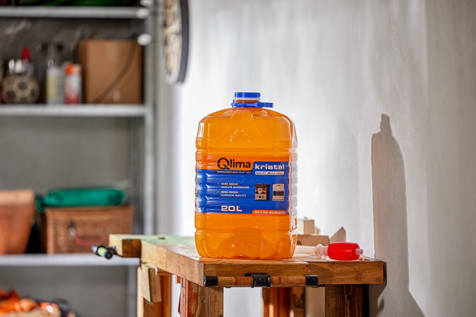 Combustibile Liquido Inodore Per Stufe A Combustibile Isoparaffina Qualità A+++ Tanica 20 Litri Qlima