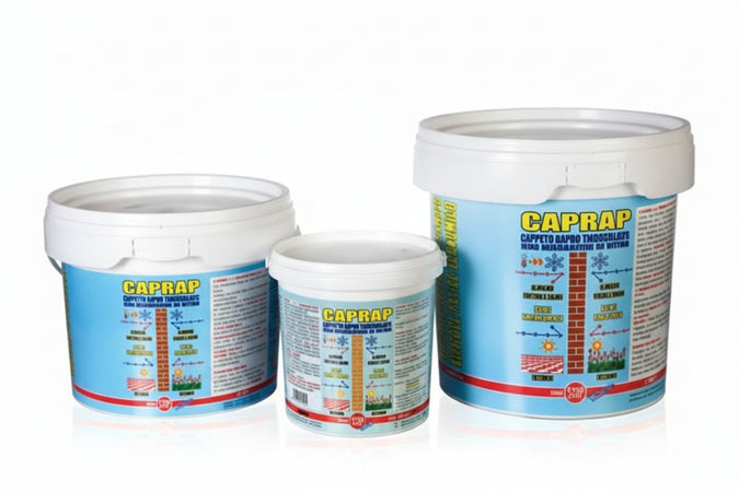 Caprap Cappotto Rapido Termoisolante Con Microsfere Di Vetro- - Lt.2,5 In Barattolo - 1 Pezzi Dixi