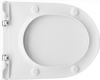 Sedile Wc Slim Moon Con Soft Closing Bianco Rak Coprivaso Copriwater