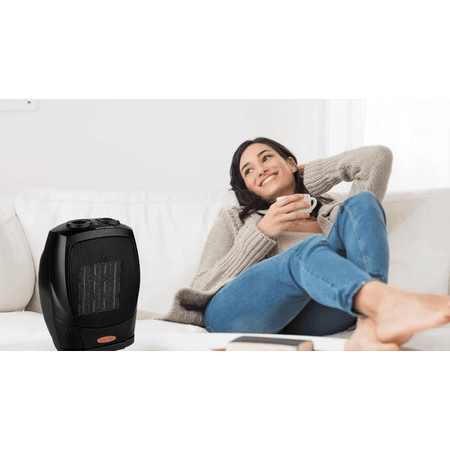 Termoventilatore Ceramico Orientabile 750/1500 Watt - Ideal Star