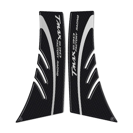 2 ADESIVI Resinati 3D Gel ERGAL compatibili per carena YAMAHA TMAX 530 2012-2016