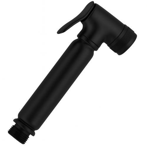 Doccetta Idroscopino A Pulsante Impugnatura Liscia- Nero Opaco- Remer- Pezzi 1