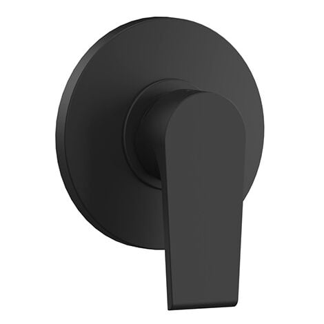 Monocomando Incasso Doccia Linea Artic- Nero Opaco- Maria- Pezzi 1