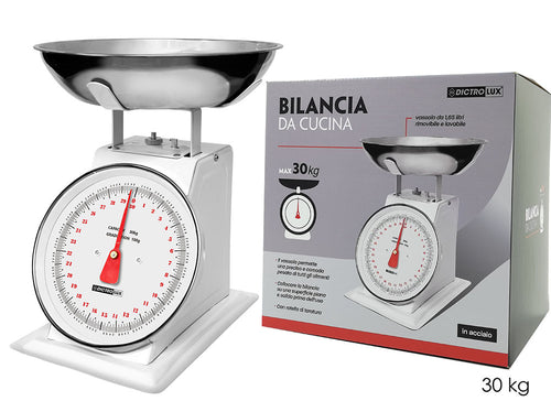 Bilancia da cucina 30kg bianca