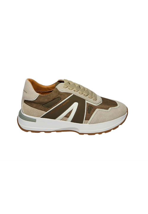ALEXANDER SMITH Scarpe Uomo Alexander Smith Liverpool Man Brown Ivory da uomo