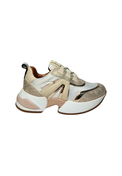 ALEXANDER SMITH Scarpe Donna Alexander Smith Marble Woman White Gold da donna