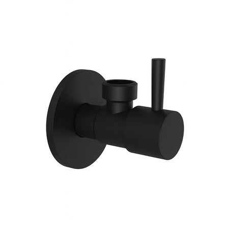 Rubinetto Sottolavabo D'Arredo Mod. Minimal 1/2X10- Nero Opaco 1/2X1/2- Remer- Pezzi 1