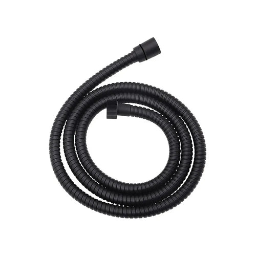 Flessibile Doccia In Ottone- Nero Opaco Cm 150- Remer- Pezzi 1