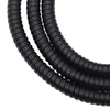 Flessibile Doccia In Ottone- Nero Opaco Cm 150- Remer- Pezzi 1