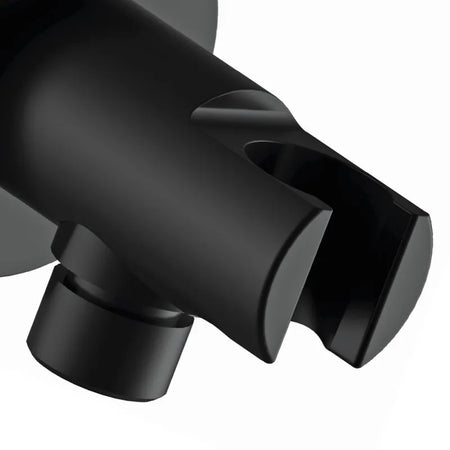 Supporto Minimal Con Presa Acqua- Nero Opaco- Remer- Pezzi 1