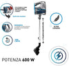 Zephir Scopa Aspirapolvere Ciclonica 2 In1 ''Zhv185'' 600 W