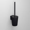 Portascopino Da Muro Kooky- Nero Cm 12,2 X H.42,2 X 14,2- Koemo- Pezzi 1