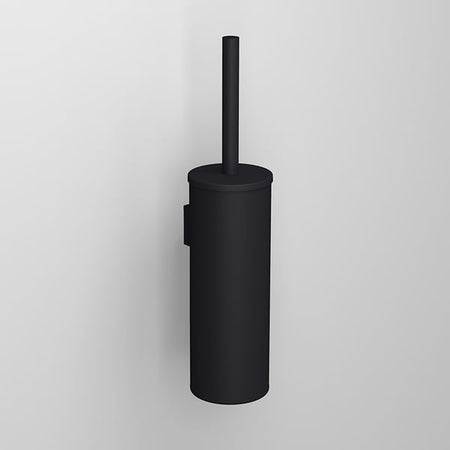 Portascopino Chiuso Da Muro Kaliss- Nero Cm 12,2 X H.42,2 X 14,2- Koemo- Pezzi 1