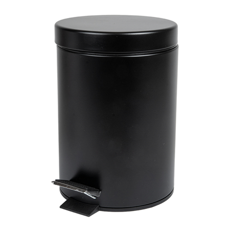 Pattumiera Fresia- Nera Lt. 3 Diam. 17 X H.25- Dh- Pezzi 1