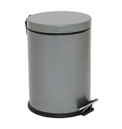 Pattumiera Fresia- Grigia Lt. 3 Diam. 17 X H. 25- Dh- Pezzi 1