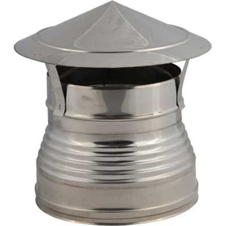 Fumaiolo Doppia Parete A Cappello 'Cinese' Ø 80/130 Mm