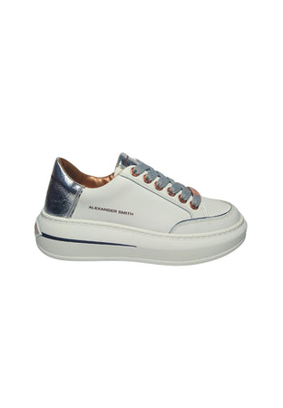 ALEXANDER SMITH Scarpe Donna Alexander Smith Lancaster Woman White Silver da donna