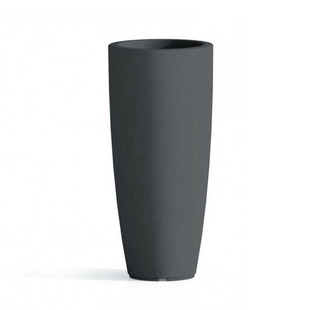 Vaso Tondo 'Stilo' Ã? Cm 33 X H 70 - 12 Lt. Antracite