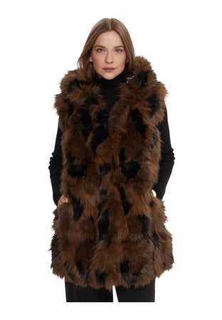 LOLA CASADEMUNT Pelliccia Donna Lola Casademunt lf2501008 smanicata da donna