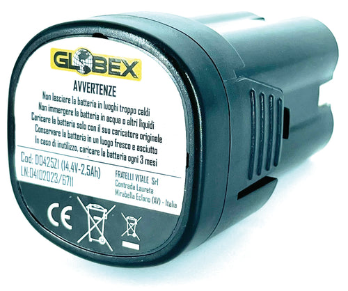 Ricambio Batteria Al Litio 2,5Ah Per 54682