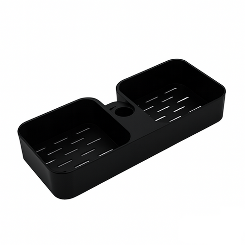 Porta Sapone Mineo Per Saliscendi- Nero Opaco- Dh- Pezzi 1