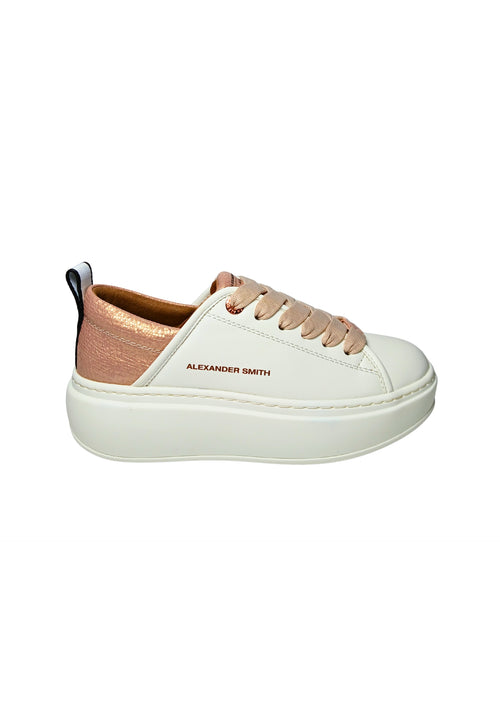 ALEXANDER SMITH Scarpe Donna Alexander Smith Eco-Wembley High Woman White Nude da donna