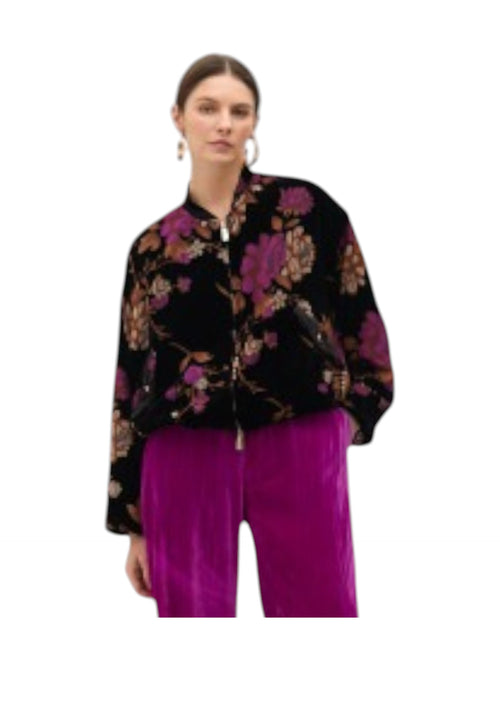 MAITE Giubbino Donna mf2502016 bomber devore' da donna