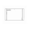 Placca K2 B01- Bianca - 135X90- Teco- Pezzi 1