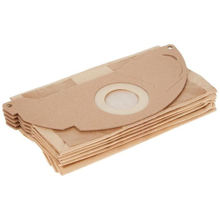 Sacco di carta filtro KRCHER, confezione da 5