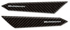 2 ADESIVI 3D fianchi cupolino compatibili scooter SUZUKI BURGMAN 400 2017-2023