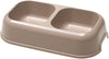 Ciotola Doppia Per Cani E Gatti 'Party' Cm 26X15X5,6H - 0,7 Lt - Ferplast