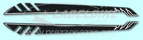 2 ADESIVI 3D gel PROTEZIONE MANIGLIE compatibili x YAMAHA XMAX 125-250 2014-2016
