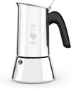 Caffettiera Venus 2 Tazze In Acciaio Inox Caffè Espresso Manico Ergonomico E Valvola Di Sicurezza Bialetti