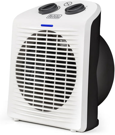 Termoventilatore Da Tavolo Bxsh2000E 2000W Regolabile Protezione Ip21 E Sicurezza Antiribaltamento Black&Decker