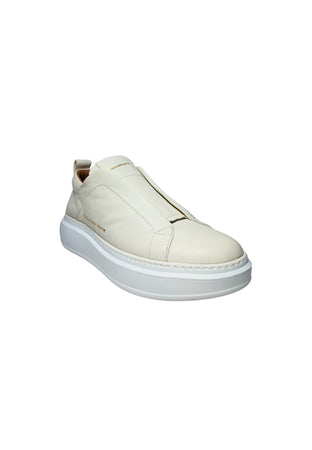 ALEXANDER SMITH Scarpe Uomo Alexander Smith Wembley Man Slip-on Total White da uomo