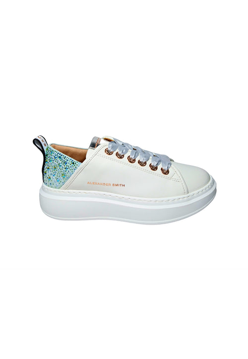 ALEXANDER SMITH Scarpe Donna Alexander Smith Wembley Woman Off White Pastel Azure da donna