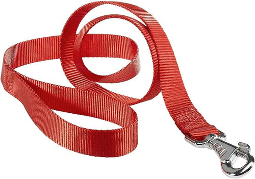 Guinzaglio Per Cani 'Club G' 25 Mm X 120 Cm - Colore Rosso - 2 Pezzi- Ferplast