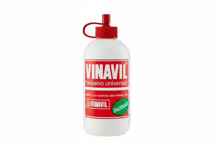 Colla Vinilica Universale Vinavil 250 Ml Trasparente Dopo L’Essiccazione Senza Solventi Per Legno Carta Tela E Hobbistica